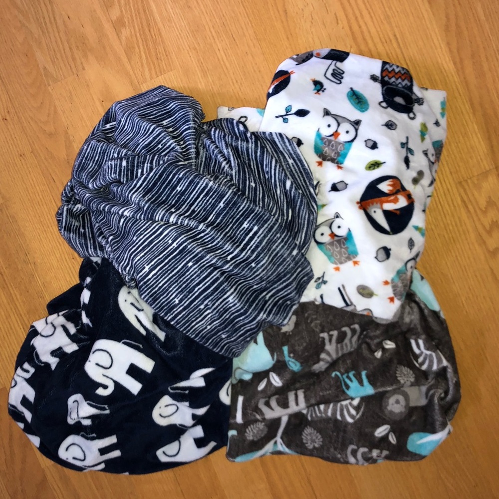 Fleece Standard Size Crib Sheets